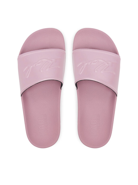 KARL LAGERFELD KARL LAGERFELD Παντόφλες Kondo 2.0 KL80910 Ροζ