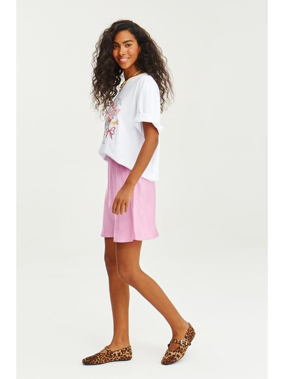 NAOKO NAOKO Mini sukně Orchid Affair Růžová Regular Fit