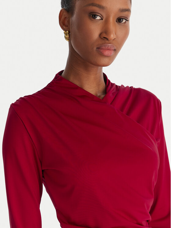 ACCESS FASHION ACCESS FASHION Koktel haljina 54-3040-225 Crvena Slim Fit