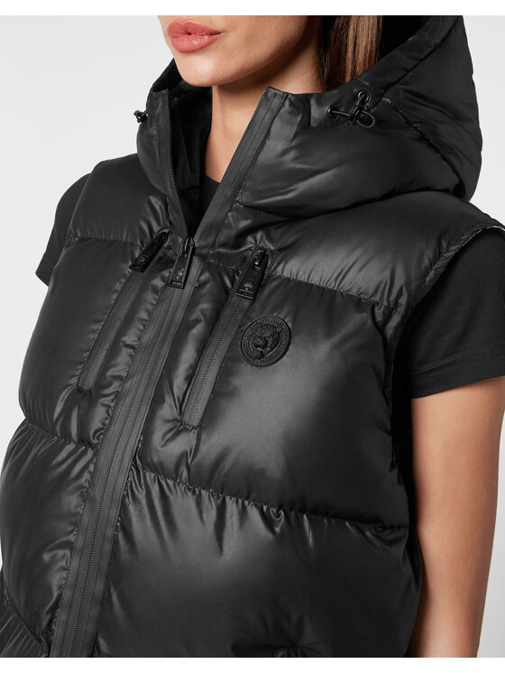 Plein Sport Plein Sport Bezrękawnik 269 Czarny Regular Fit
