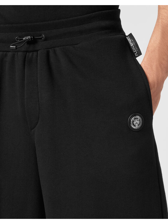 Plein Sport Plein Sport Pantaloncini 8225 Nero Jogger Fit