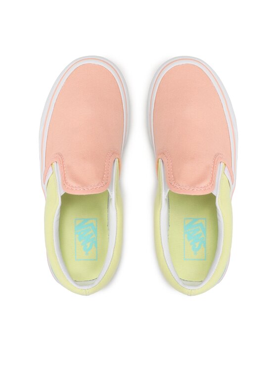 Vans pastel 2024 slip ons