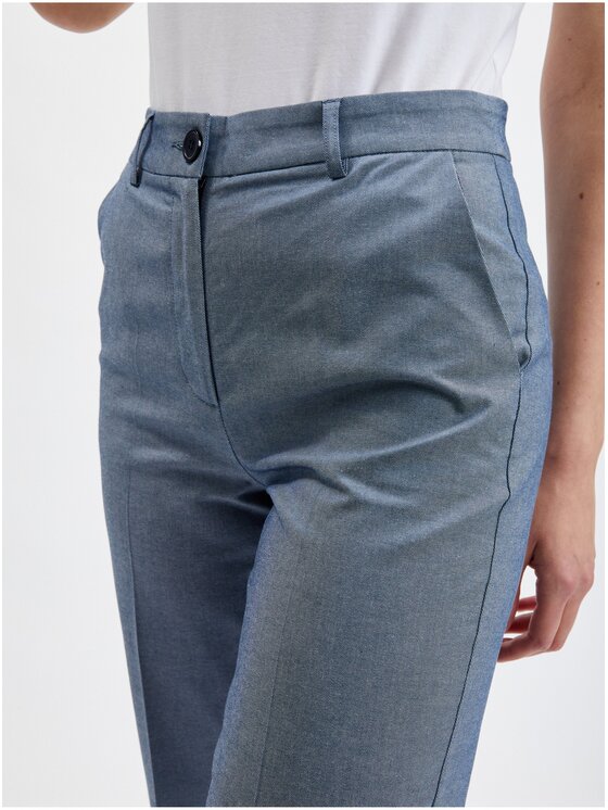 Orsay Orsay Chinosy 390289-526000__46 Niebieski Chino Fit