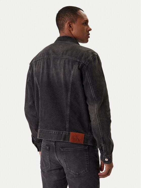 Calvin Klein Jeans Calvin Klein Jeans Džínsová bunda Classic LV04RE765G Čierna Regular Fit