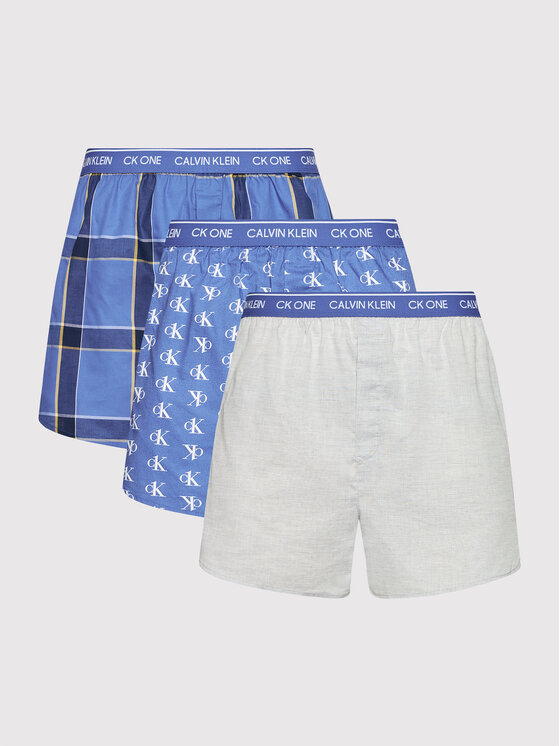 Calvin Klein caleçon lot de 3 Slim Fit Boxer CK ONE H 000NB3000A-LES