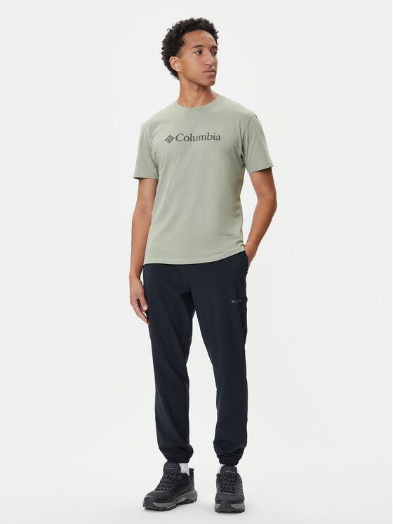 Columbia Columbia Tričko Csc Basic Logo™ 1680053 Zelená Regular Fit