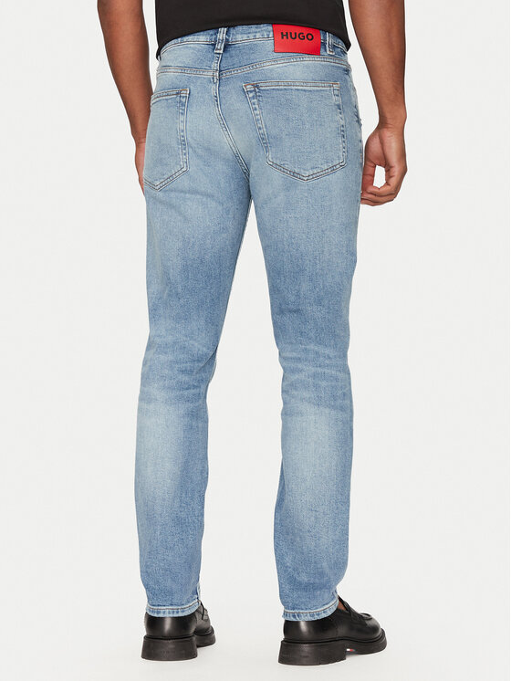 HUGO HUGO Джинси 50537685 Голубий Slim Fit