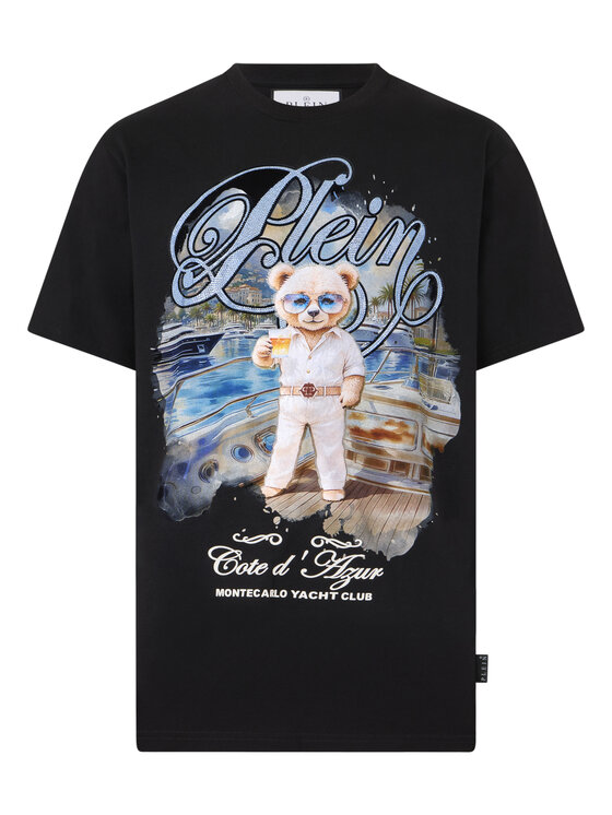 PHILIPP PLEIN PHILIPP PLEIN T-shirt 29028 Nero Regular Fit