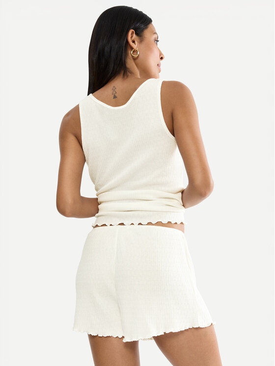 Triumph Triumph Pyžamové šortky Mix & Match 10227205 Bílá Regular Fit