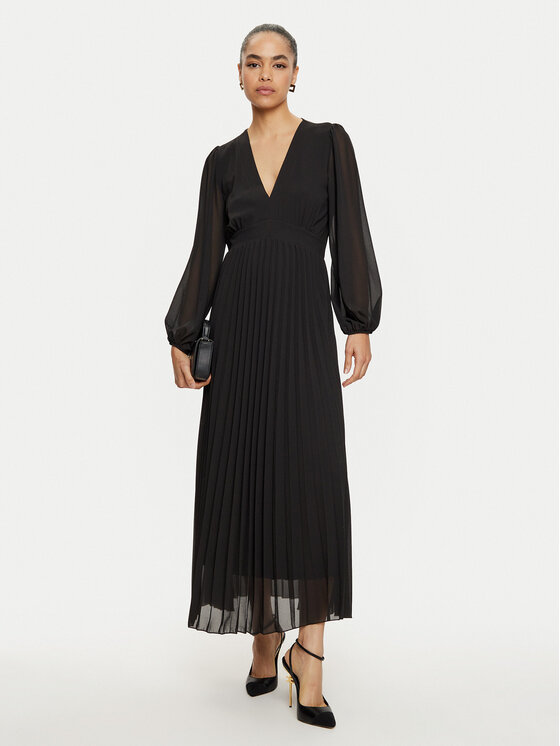 Dixie Dixie Rochie cocktail A319K024A Negru Regular Fit