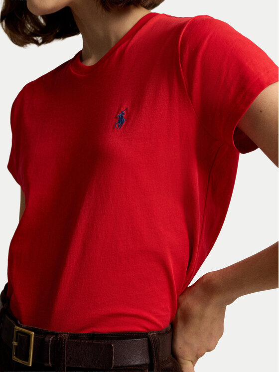 Polo Ralph Lauren Polo Ralph Lauren Marškinėliai 211B14605034 Raudona Regular Fit