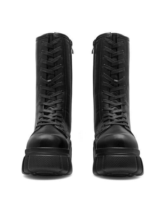 DeeZee DeeZee Schnürschuhe H1937-20 Schwarz