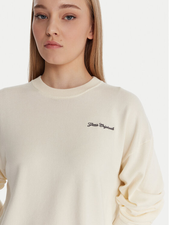 Guess Guess Pullover W6RR55 Z2V62 Écru Regular Fit