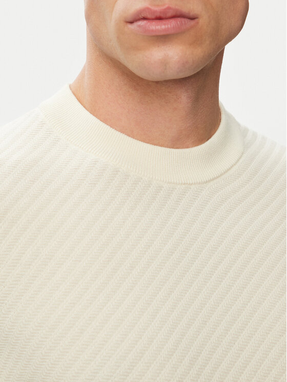 BOSS BOSS Maglione H-Lofranco 50565565 Crema Regular Fit
