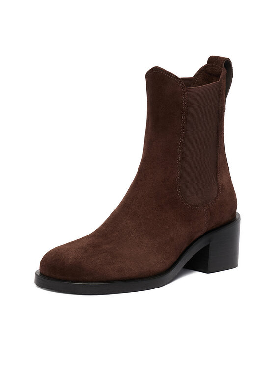 GINO ROSSI GINO ROSSI Botine EO-735-26 Maro închis