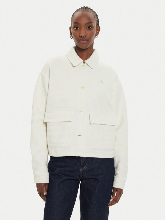 Calvin Klein Jeans Calvin Klein Jeans Демісезонна куртка J20J223770 Écru Regular Fit