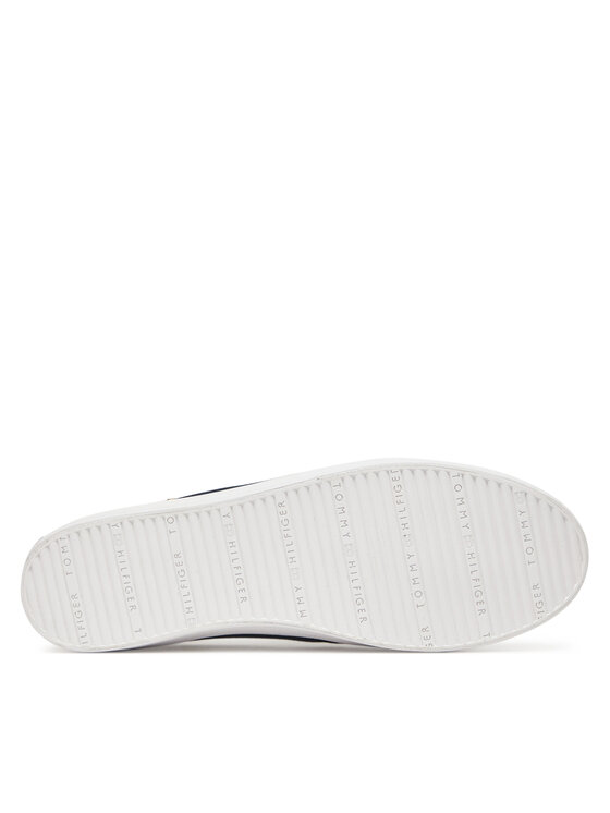 Tommy Hilfiger Tommy Hilfiger Teniszcipő Vulc Canvas Slip-On Sneaker FW0FW08645 Sötétkék