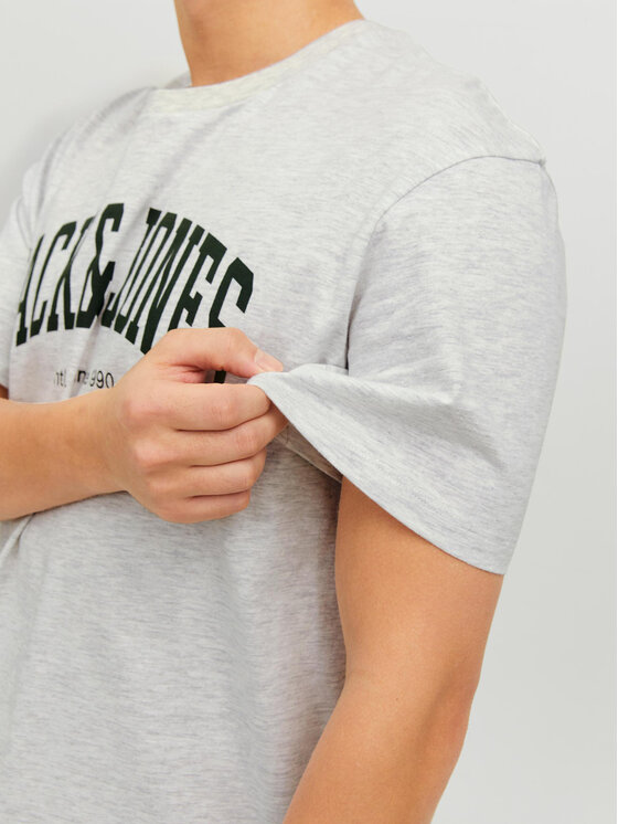 Jack&Jones Jack&Jones T-Shirt Josh 12236514 Grau Relaxed Fit