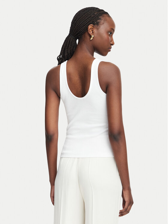 Bardot Bardot Marškinėliai Mason 60462TB Balta Slim Fit
