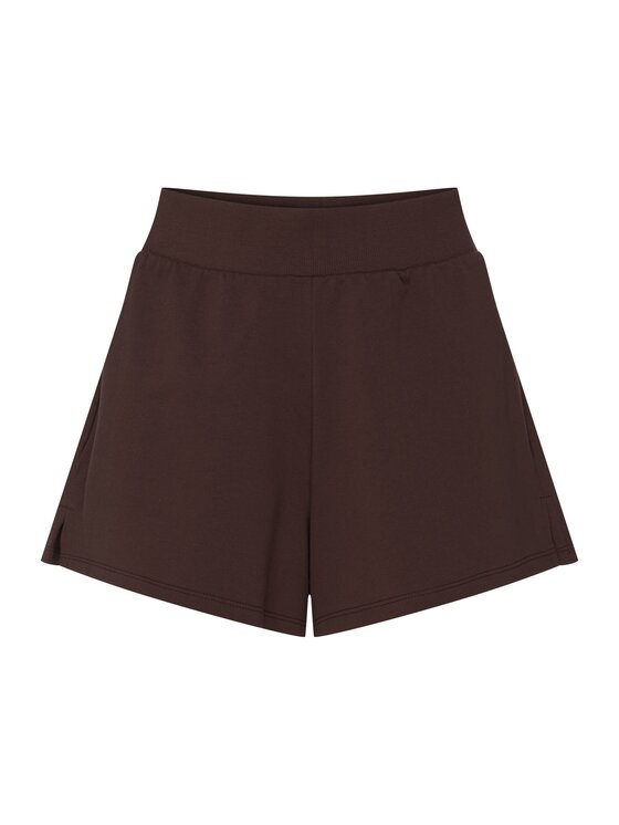 Esotiq Esotiq Szorty materiałowe 42565 Brązowy Regular Fit