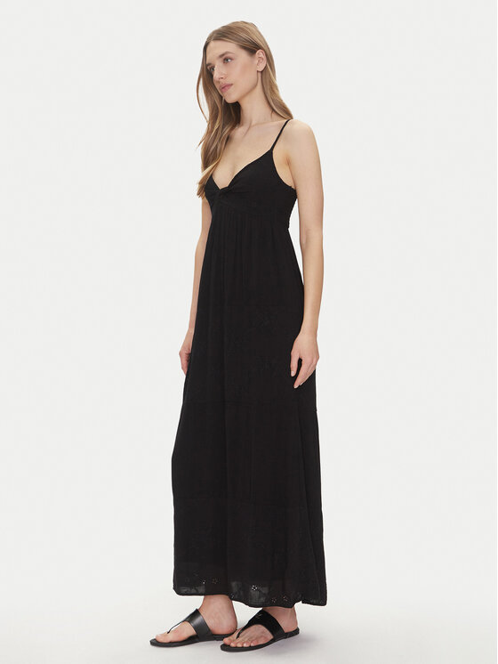 ONLY Letné šaty Chiara 15346832 Čierna Regular Fit
