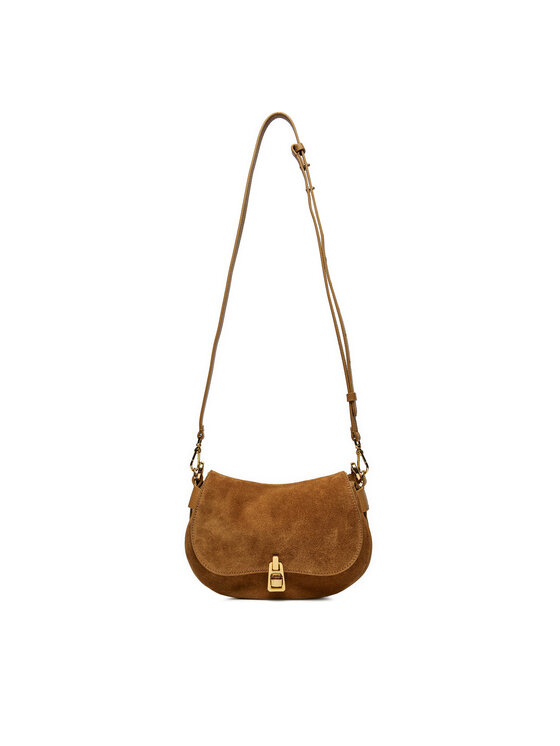 Coccinelle Coccinelle Ročna torba PQS Coccinellemagie Suede E1 PQS 58 01 01 Rjava