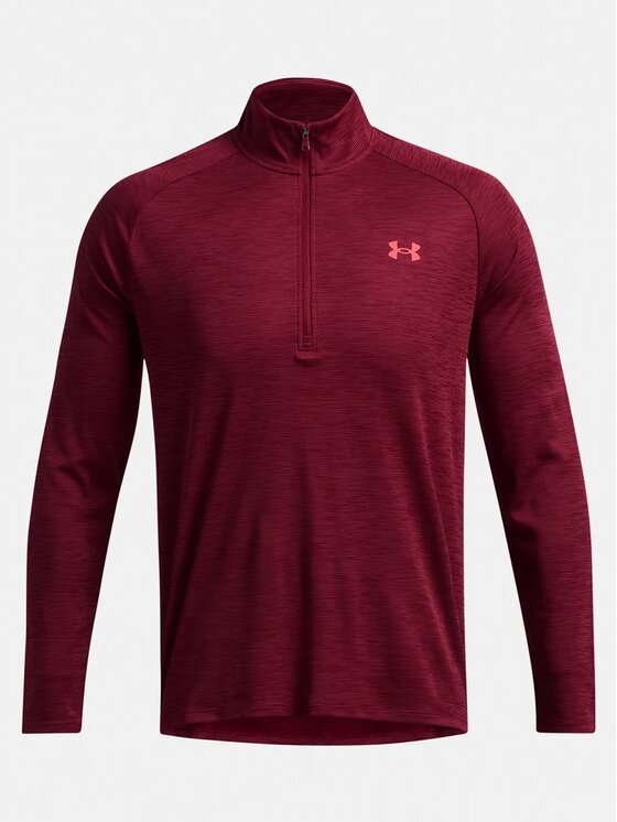 Under Armour Under Armour Longsleeve 1382797-625 Czerwony Relaxed Fit