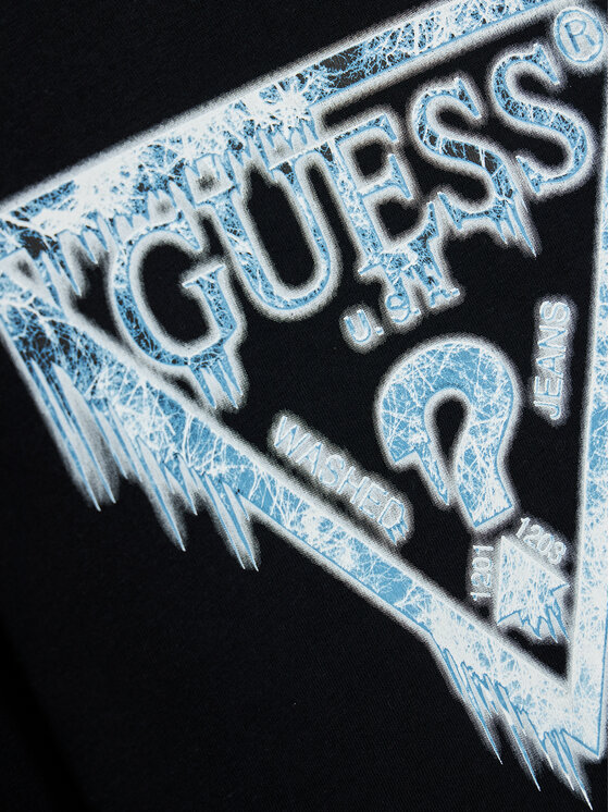 Guess Guess Блуза L0BI11 I3Z11 Черен Regular Fit