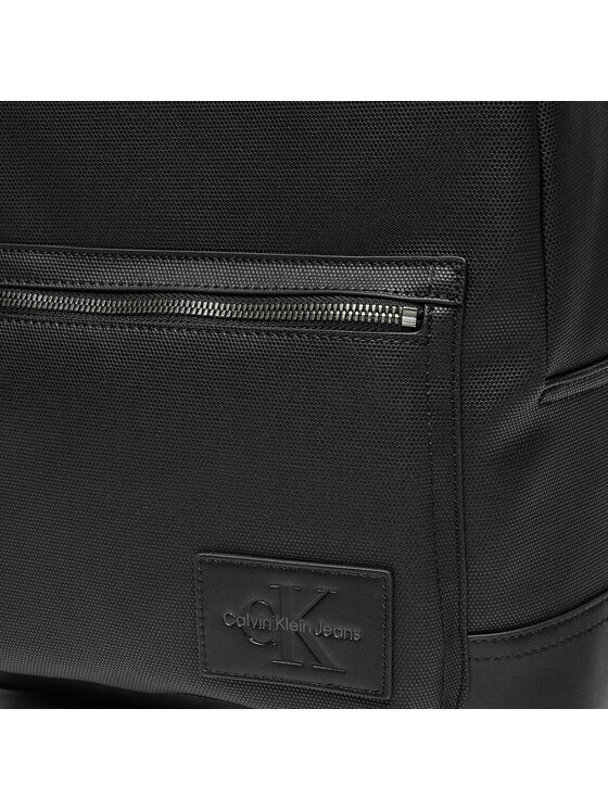 Calvin Klein Jeans Calvin Klein Jeans Σακίδιο Coated Campus Bp Angled40 Pu K50K512028 Μαύρο