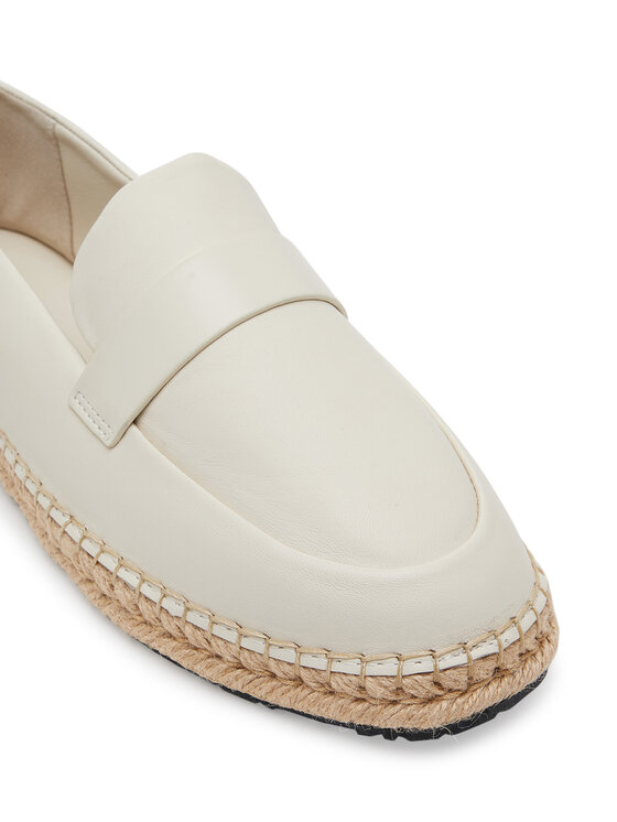 Calvin Klein Calvin Klein Espadrilles Espadrille W/Ck Hw - Lth HW0HW02390 Écru