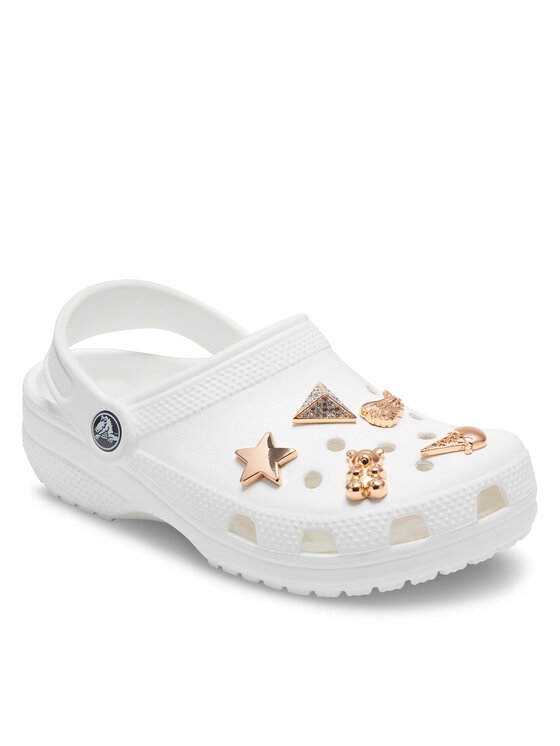 Crocs Crocs Прикраса для взуття Gold Icons 5 Pack 10011118 Кольоровий