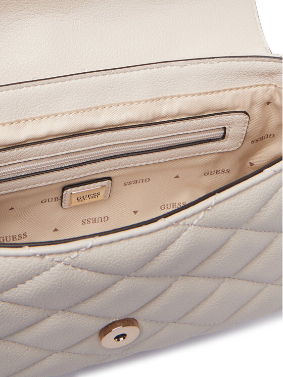 Guess Guess Kabelka Frances HWQG22 41190 Krémová