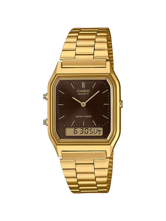 Casio Casio Zegarek AQ-230GA-5AMQYES Złoty