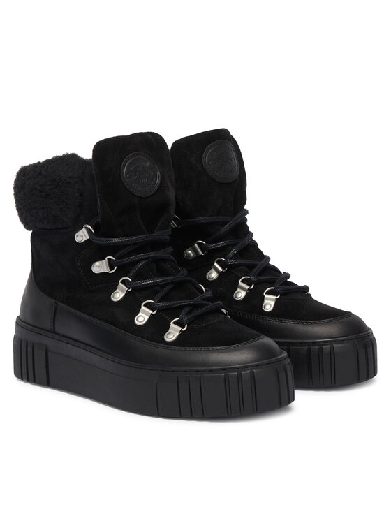 Gant Gant Gležnjače Snowmont 33543433 Crna