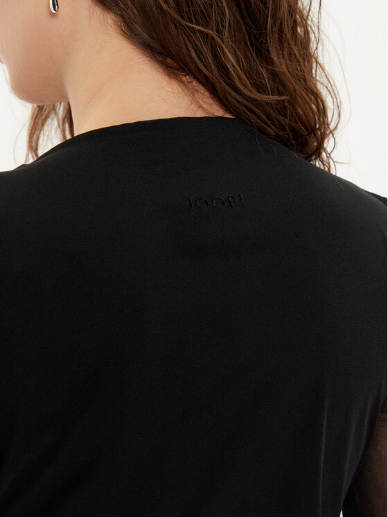 JOOP! JOOP! Koktejlové šaty 10018885 30044844 Černá Slim Fit