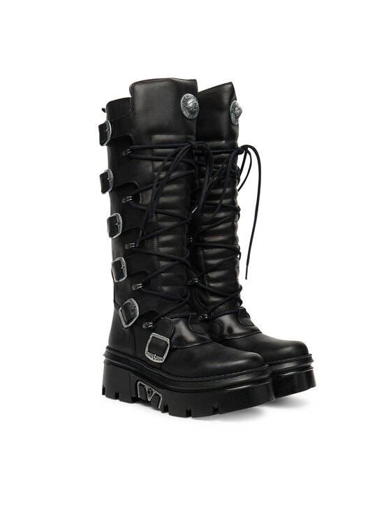 NEW ROCK NEW ROCK Ilgaauliai M-WALL272-S1 Juoda