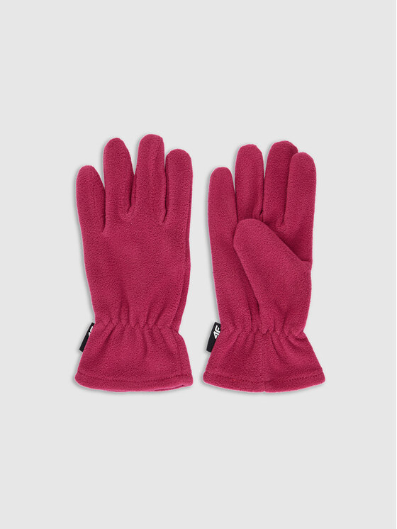 4F 4F Rękawiczki dziecięce 4FJWAW25AGLOU156-54S Różowy