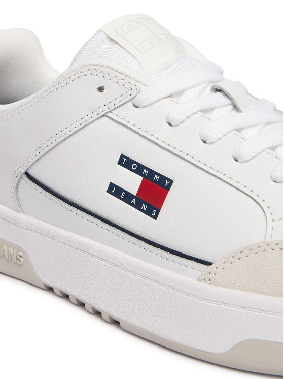 Tommy Jeans Tommy Jeans Sportcipők Tjm Cupsole Leather EM0EM01660 Fehér