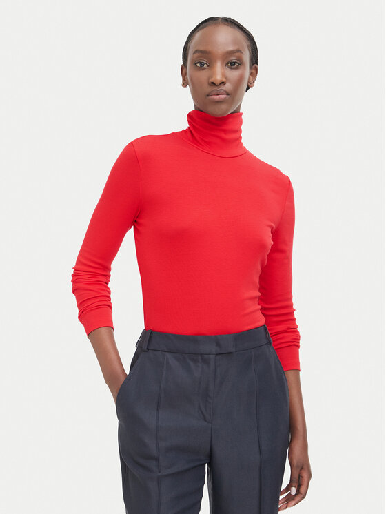 BOSS Dolčevita C_Eliana 50548098 Crvena Slim Fit