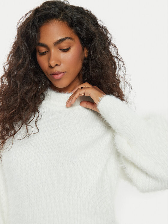 Guess Guess Džemperis Keyla W4BR25 Z3BH0 Écru Regular Fit