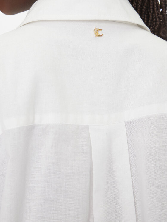 LOLA CASADEMUNT LOLA CASADEMUNT Cămașă LS2515036 Alb Relaxed Fit