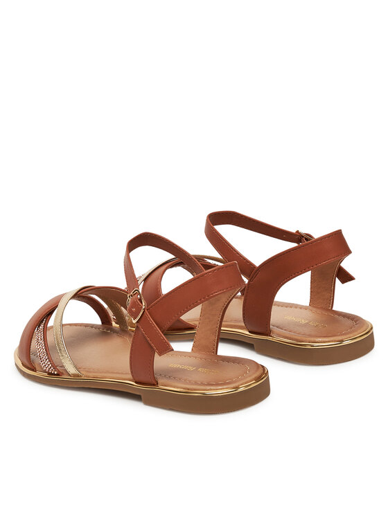 Clara Barson Clara Barson Sandály WS5551-7A Hnědá