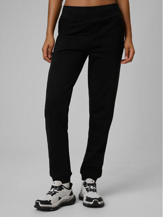 4F 4F Spodnie dresowe NOS Czarny Regular Fit