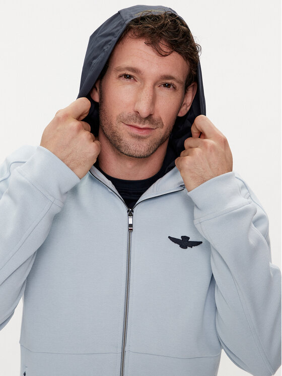 Aeronautica Militare Aeronautica Militare Суитшърт 241FE1867P329 Светлосиньо Regular Fit