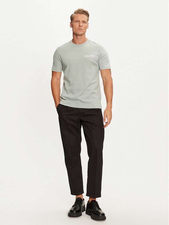 Calvin Klein Calvin Klein Tričko K10K113594 Modrá Regular Fit