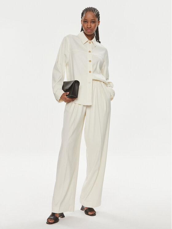 Samsøe Samsøe Samsøe Samsøe Košulja Esmel F23300164 Écru Relaxed Fit