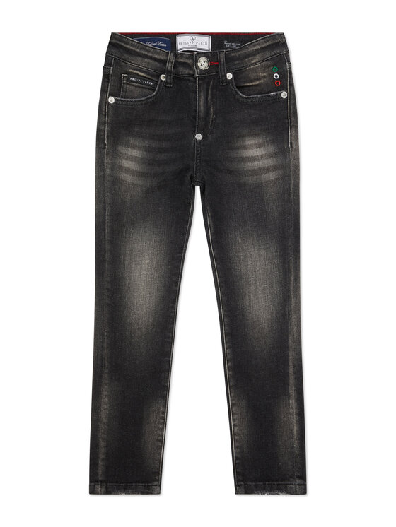 PHILIPP PLEIN PHILIPP PLEIN Jeansy 28127 Szary Skinny Fit