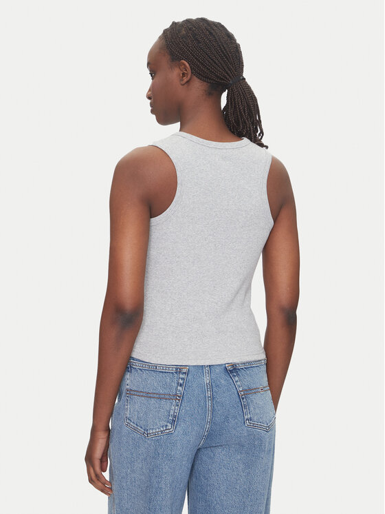 Calvin Klein Jeans Calvin Klein Jeans Top LV047C201G Grau Slim Fit