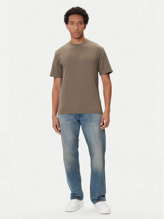 HUGO HUGO T-särk Dapolino 50488330 Roheline Relaxed Fit