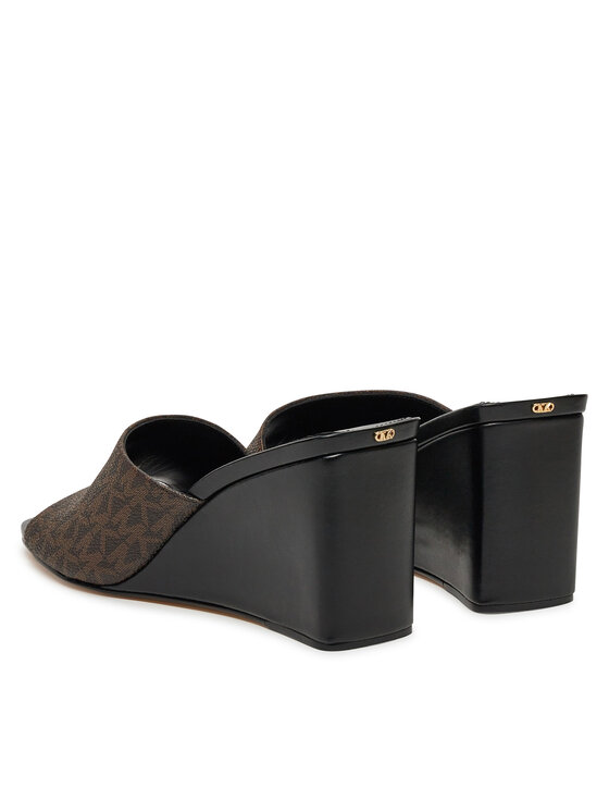 MICHAEL Michael Kors MICHAEL Michael Kors Natikači Merriam Wedge 40S5MMMS1B Rjava